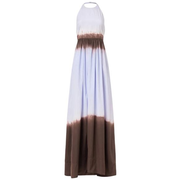 A.L.C. Blair Gown in Ombre Blue/Brown, Size US 4 - Picture 1 of 11